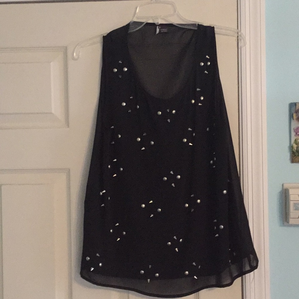 Urban Outfitters Sparkle &Fade Tank Top